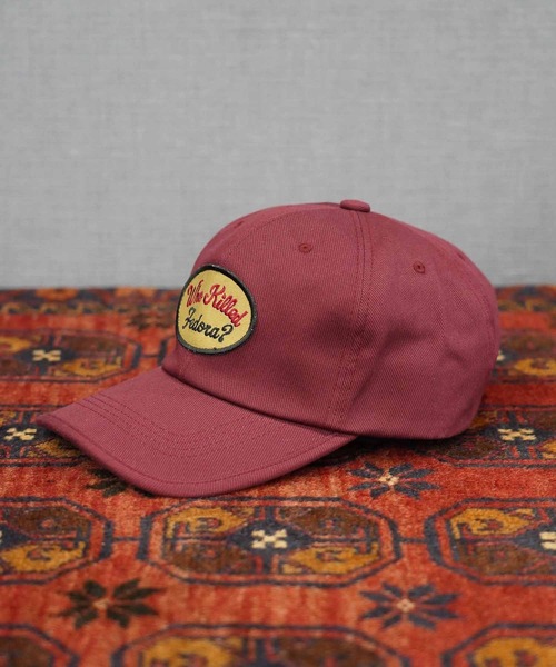 MRFATMAN（ミスターファットマン）の「WAPPEN TWILL CAP（キャップ・メンズ・ブラック/ブルー/イエロー/ワインレッド/ブラウン・M/L）」の5枚目の写真