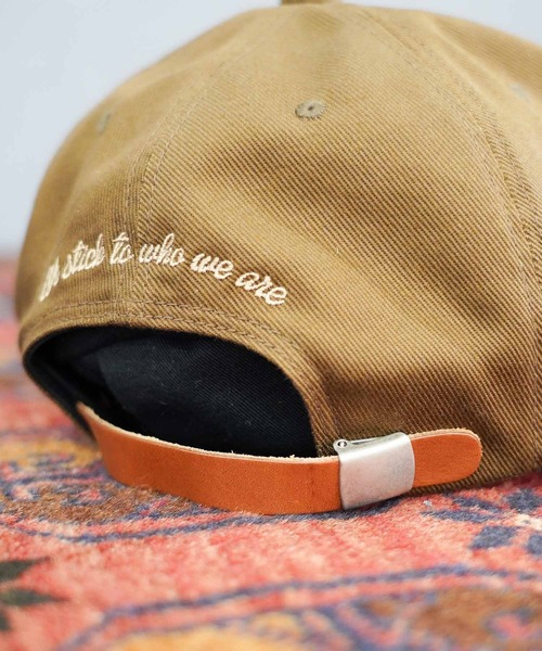 MRFATMAN（ミスターファットマン）の「WAPPEN TWILL CAP（キャップ・メンズ・ブラック/ブルー/イエロー/ワインレッド/ブラウン・M/L）」の6枚目の写真