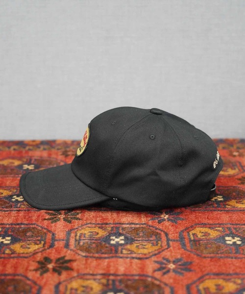 MRFATMAN（ミスターファットマン）の「WAPPEN TWILL CAP（キャップ・メンズ・ブラック/ブルー/イエロー/ワインレッド/ブラウン・M/L）」の8枚目の写真