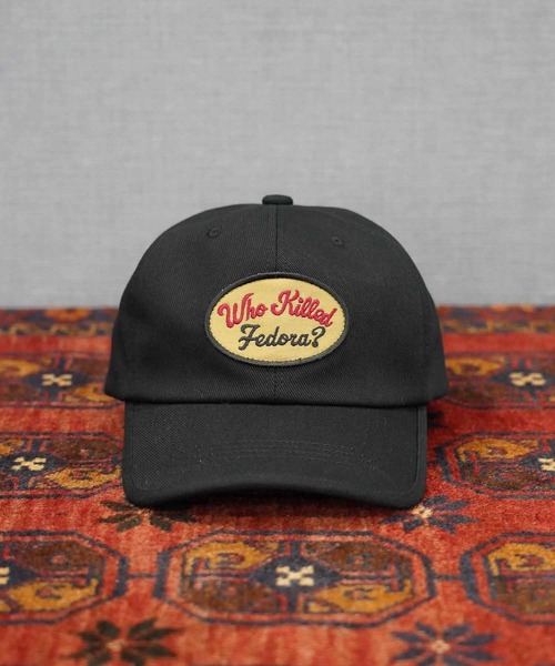 MRFATMAN（ミスターファットマン）の「WAPPEN TWILL CAP（キャップ・メンズ・ブラック/ブルー/イエロー/ワインレッド/ブラウン・M/L）」の9枚目の写真