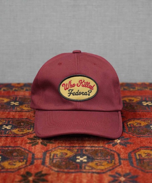 MRFATMAN（ミスターファットマン）の「WAPPEN TWILL CAP（キャップ・メンズ・ブラック/ブルー/イエロー/ワインレッド/ブラウン・M/L）」の12枚目の写真