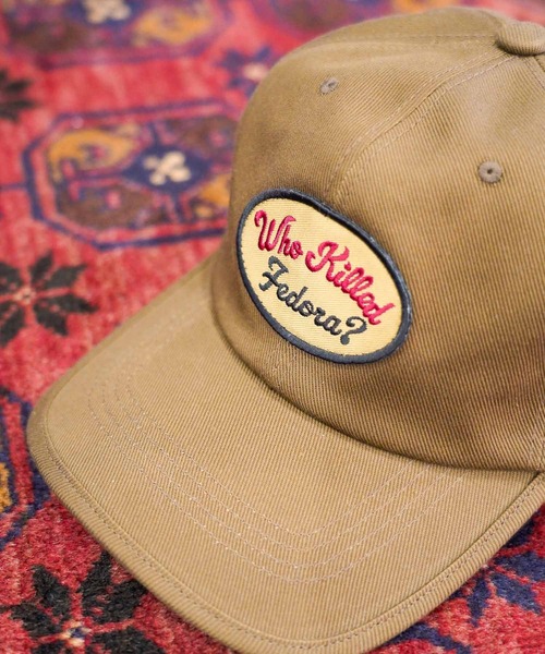 MRFATMAN（ミスターファットマン）の「WAPPEN TWILL CAP（キャップ・メンズ・ブラック/ブルー/イエロー/ワインレッド/ブラウン・M/L）」の22枚目の写真