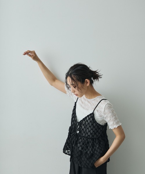 レースリボンビスチェ（キャミソール）｜Lunea（ルネア）の