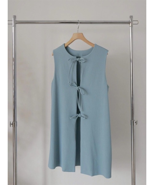 Smooth Rib 2way Ribbon Tops（その他トップス）｜TRUNC 88