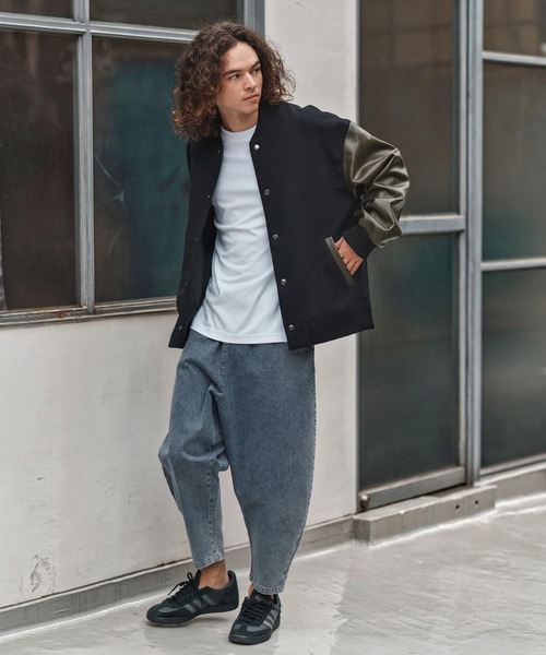 CAMBIO(カンビオ)の「mp13972- Fleece Lining Denim Curve Pants デニムカーブパンツ(CAM25AW-021)(デニムパンツ・メンズ・ブラック/ネイビー/インディゴブルー・L/M/S)」の16枚目の写真
