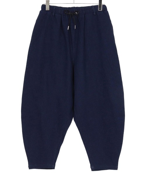 CAMBIO(カンビオ)の「mp13972- Fleece Lining Denim Curve Pants デニムカーブパンツ(CAM25AW-021)(デニムパンツ・メンズ・ブラック/ネイビー/インディゴブルー・L/M/S)」の4枚目の写真