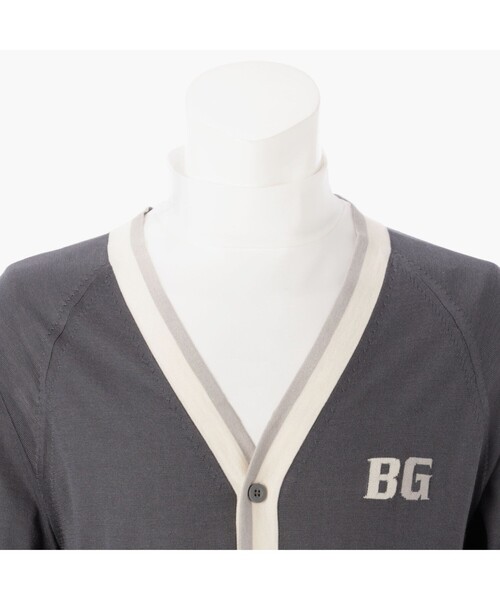 BRIEFING(ブリーフィング)の「【BRIEFING GOLF/ブリーフィングゴルフ】CL MEN’S TRICOLOR KNIT CARDIGAN(カーディガン/ボレロ・メンズ・ネイビー/グレー・M/L)」の7枚目の写真