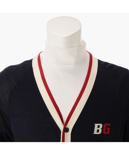 BRIEFING(ブリーフィング)の「【BRIEFING GOLF/ブリーフィングゴルフ】CL MEN’S TRICOLOR KNIT CARDIGAN(カーディガン/ボレロ・メンズ・ネイビー/グレー・M/L)」の6枚目の写真