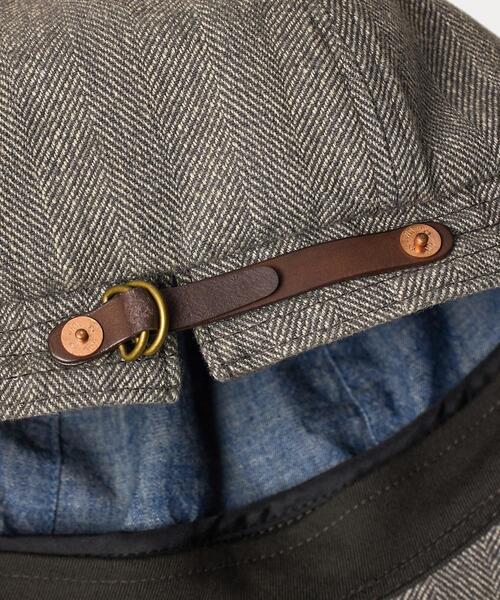 RRL グレー 、ヘリンボーン・キャスケット ヘリンボーン ツイル キャップ（キャスケット）｜RRL（ダブル アール