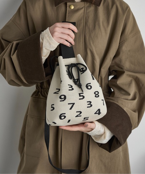 HONESTロラライハリスno.27.28ラウンド巾着バッグ