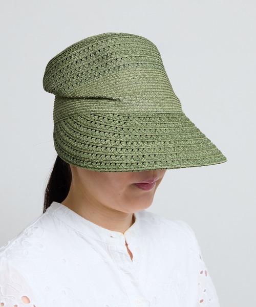 COMMON WARE（コモンウェアー）の「SD : Aurelia アウレリア 遮光率99.9％　紫外線遮蔽率99.9％ 遮光キャスケット（キャスケット・レディース・ベージュ/ブラック/カーキ・FREE）」の11枚目の写真