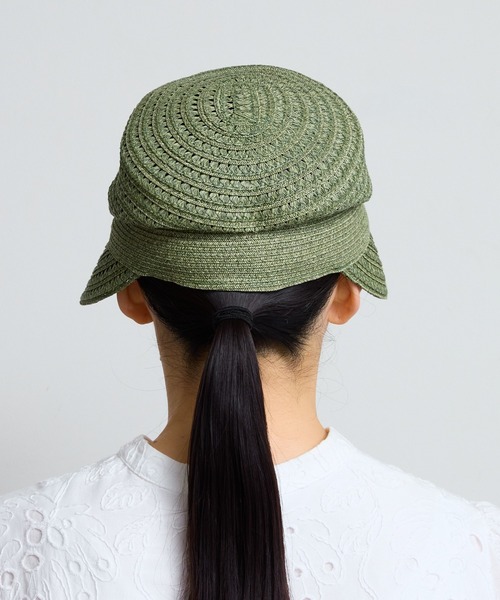 COMMON WARE（コモンウェアー）の「SD : Aurelia アウレリア 遮光率99.9％　紫外線遮蔽率99.9％ 遮光キャスケット（キャスケット・レディース・ベージュ/ブラック/カーキ・FREE）」の13枚目の写真