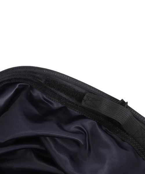 CAMBIO（カンビオ）の「mko13064- Canvas Solid Big Casquette ビッグキャスケット(OP-252-BO009)（キャスケット・メンズ・ブラック/キャメル/チャコール・FREE）」の17枚目の写真