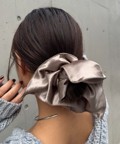 セール】【新色追加！】lilスクエアBIGシュシュ（シュシュ