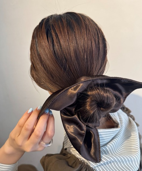 ジュジュ セール】【新色追加！】lilスクエアBIGシュシュ（シュシュ