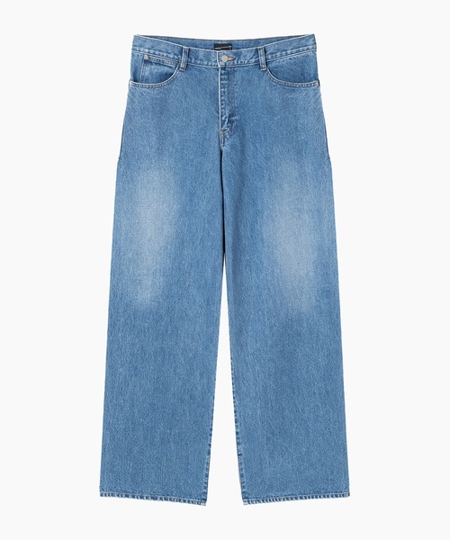 LAD MUSICIAN（ラッドミュージシャン）の「14oz DENIM STRAIGHT PANTS（デニムパンツ・メンズ・インディゴブルー/グレー・42/44/46）」の2枚目の写真