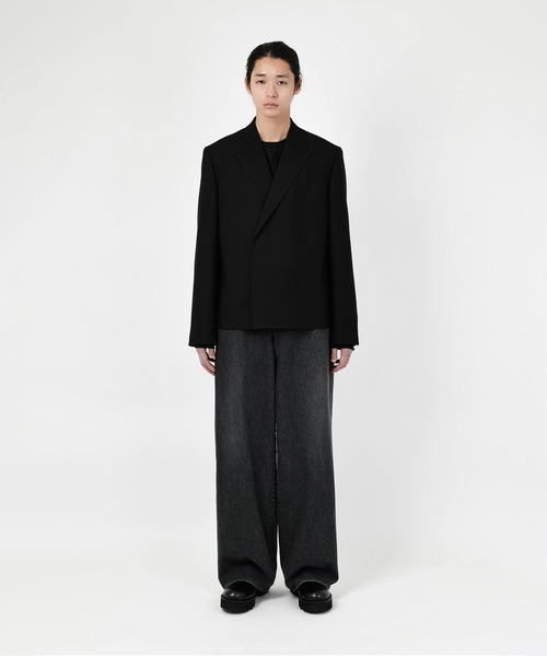 LAD MUSICIAN（ラッドミュージシャン）の「14oz DENIM STRAIGHT PANTS（デニムパンツ・メンズ・インディゴブルー/グレー・42/44/46）」の10枚目の写真