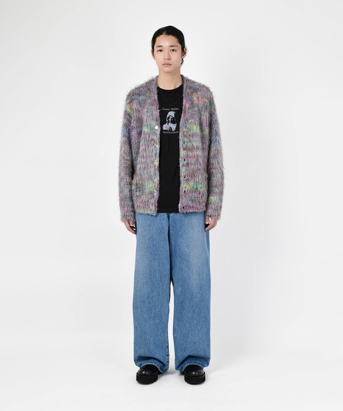 LAD MUSICIAN（ラッドミュージシャン）の「14oz DENIM STRAIGHT PANTS（デニムパンツ・メンズ・インディゴブルー/グレー・42/44/46）」の4枚目の写真