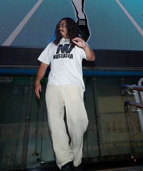 NOSTALVIA(ノスタルヴィア)の「NOSTALVIA ノスタルヴィア Dotonbori / ドウトンボリ Tシャツ(Tシャツ/カットソー・メンズ・ホワイト/ブラック・SMALL/MEDIUM/LARGE/X-LARGE/XX-LARGE)」の3枚目の写真