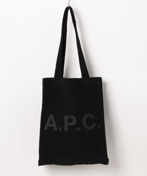 A.P.C.(アーペーセー)の「TOTE LOU(トートバッグ・メンズ・ブラック・ONESIZE)」の1枚目の写真