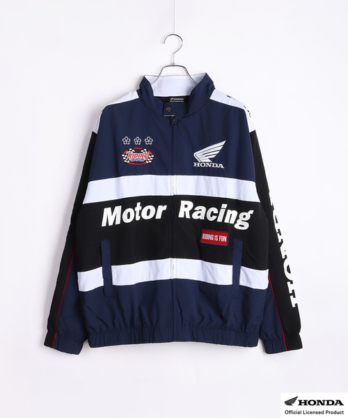 百花繚乱(ヒャッカリョウラン)の「HONDA × 百花繚乱 レーシングブルゾン(ブルゾン・メンズ・ネイビー/ブラック/ブラック系その他・M/L)」の11枚目の写真
