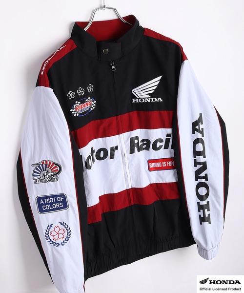 HONDA × 百花繚乱 レーシングブルゾン（ブルゾン）｜百花繚乱