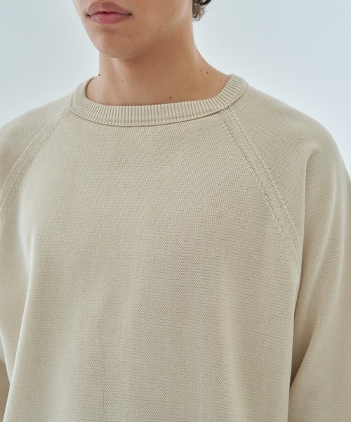 ESTNATION / スムースコットン クルーネックニット（ニット/セーター