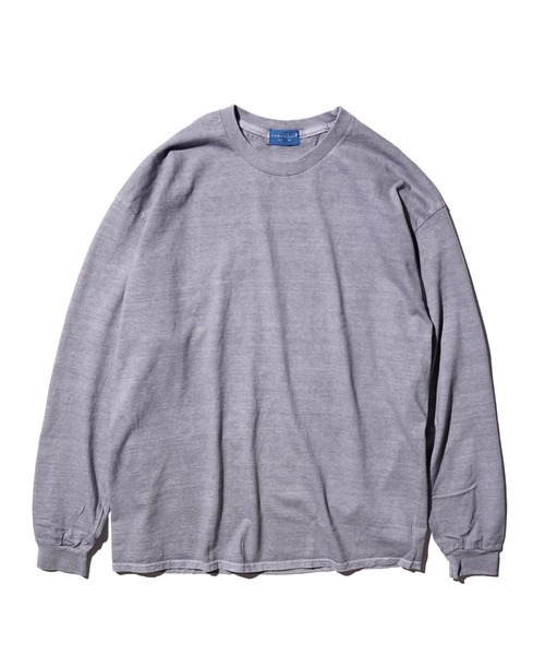 TOWNCRAFT（タウンクラフト）の「TOWN CRAFT タウンクラフト / 90S PIGMENT LS TEE（Tシャツ/カットソー・メンズ・ピンク/ブラック/エメラルド/オリーブ/ブルーグレー/パープル/ネイビー/ターコイズブルー/グレー/ライトブルー・X-LARGE/LARGE/XX-LARGE/MEDIUM）」の3枚目の写真