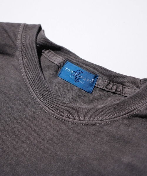 TOWNCRAFT（タウンクラフト）の「TOWN CRAFT タウンクラフト / 90S PIGMENT LS TEE（Tシャツ/カットソー・メンズ・ピンク/ブラック/エメラルド/オリーブ/ブルーグレー/パープル/ネイビー/ターコイズブルー/グレー/ライトブルー・X-LARGE/LARGE/XX-LARGE/MEDIUM）」の13枚目の写真