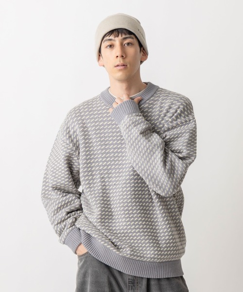 JAPAN EDITION】ウェイン・セーター・バーズアイ（ニット/セーター