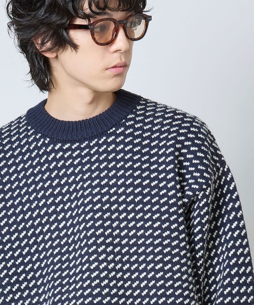 JAPAN EDITION】ウェイン・セーター・バーズアイ（ニット