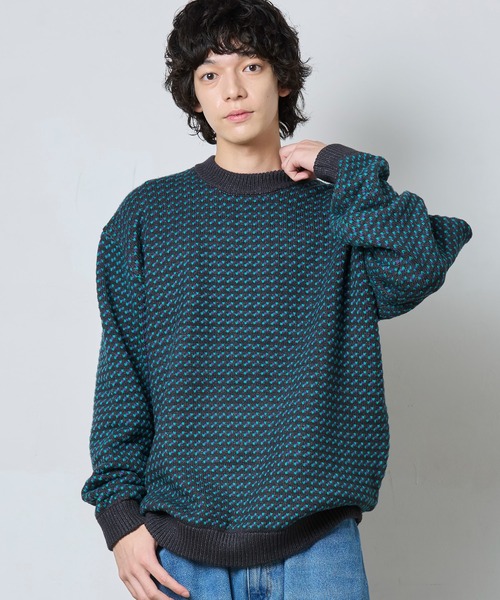 JAPAN EDITION】ウェイン・セーター・バーズアイ（ニット/セーター