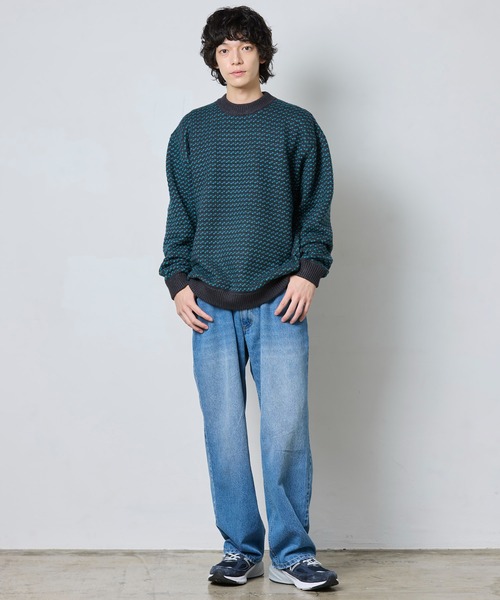 JAPAN EDITION】ウェイン・セーター・バーズアイ（ニット/セーター
