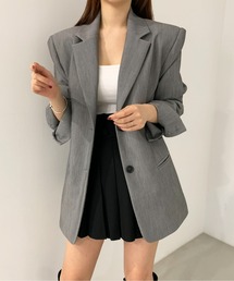 JIZZO テーラードジャケット　グレー　42 長袖★ ZOZOTOWN Yahoo!店 - テーラードジャケット｜Yahoo!ショッピング
