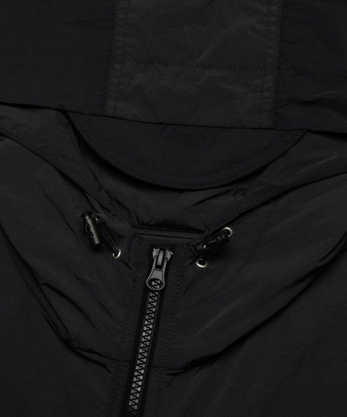 LMCの「LMC/OG フードベスト(ナイロンジャケット・レディース・ブラック/グレー・SMALL/LARGE/MEDIUM)」の19枚目の写真