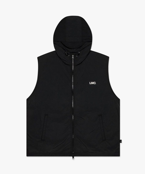 LMCの「LMC/OG フードベスト(ナイロンジャケット・レディース・ブラック/グレー・SMALL/LARGE/MEDIUM)」の14枚目の写真