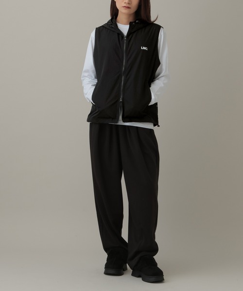 LMCの「LMC/OG フードベスト(ナイロンジャケット・レディース・ブラック/グレー・SMALL/LARGE/MEDIUM)」の8枚目の写真
