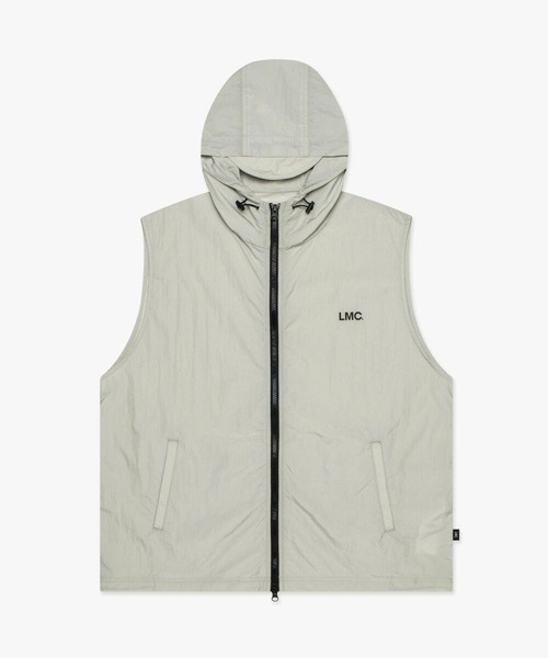 LMCの「LMC/OG フードベスト(ナイロンジャケット・レディース・ブラック/グレー・SMALL/LARGE/MEDIUM)」の13枚目の写真