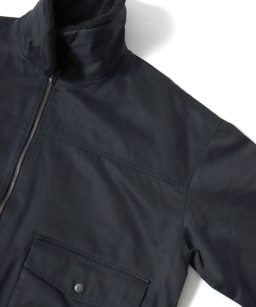 Lazar（ラザル）の「A-2 Flight Jacket/オーバーサイズ 襟ボア フライトジャケット/ブルゾン/レディース メンズ（ブルゾン・メンズ・ブラウン/ブラック・L/LL/M）」の13枚目の写真