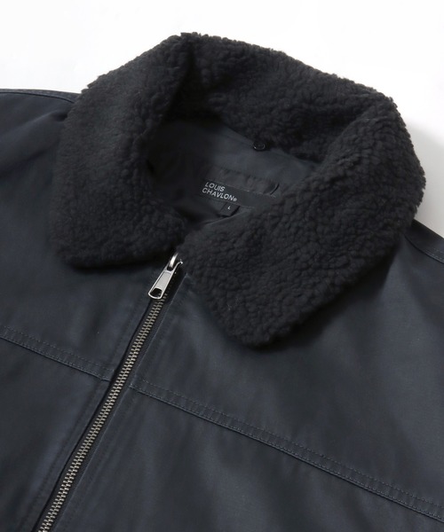 Lazar（ラザル）の「A-2 Flight Jacket/オーバーサイズ 襟ボア フライトジャケット/ブルゾン/レディース メンズ（ブルゾン・メンズ・ブラウン/ブラック・L/LL/M）」の9枚目の写真