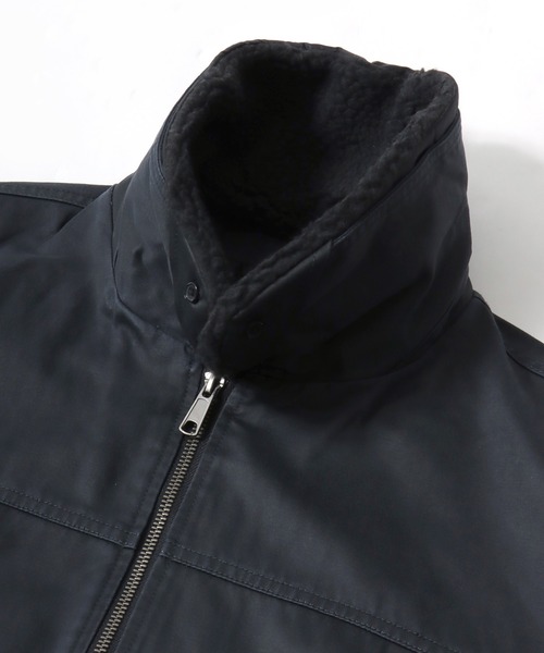 Lazar（ラザル）の「A-2 Flight Jacket/オーバーサイズ 襟ボア フライトジャケット/ブルゾン/レディース メンズ（ブルゾン・メンズ・ブラウン/ブラック・L/LL/M）」の10枚目の写真