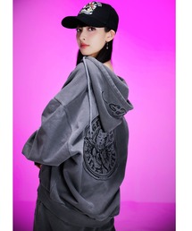 A'GEM9 | A'GEM/9 × .kom 『A'GEM/9/エージェムナイン』 Ed Hardy エンジェルZIPパーカー②(パーカー)