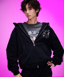 A'GEM/9 パーカー A'GEM/9 × .kom 『A'GEM/9/エージェムナイン』 Ed Hardy カラー