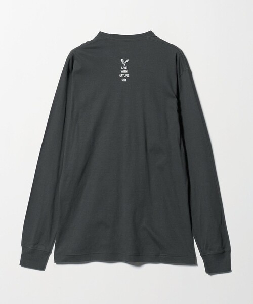 MONKEY TIME(モンキータイム)の「<THE NORTH FACE>ロングスリーブ ズー ピッカー ティー(Tシャツ/カットソー・メンズ・ネイビー/ダークグレー・M/L/XL/XXL)」の3枚目の写真