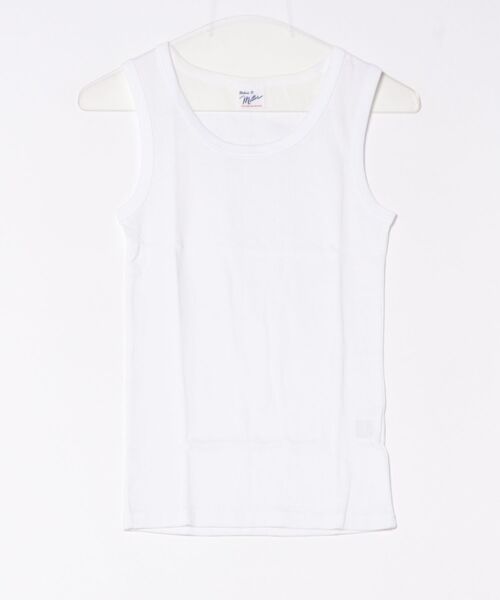 MILLER（ミラー）の「【Robert P. Miller】ロバート・ピー・ミラー パネルリブ コットン タンクトップ（タンクトップ・レディース・ホワイト/ライトグレー/ミント/ブラック/スモークピンク/ホワイト×ブラック/チャコールグレー/ブルー/レモンイエロー・FREE）」の13枚目の写真