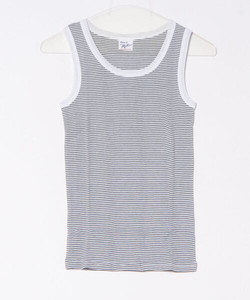 MILLER（ミラー）の「【Robert P. Miller】ロバート・ピー・ミラー パネルリブ コットン タンクトップ（タンクトップ・レディース・ホワイト/ライトグレー/ミント/ブラック/スモークピンク/ホワイト×ブラック/チャコールグレー/ブルー/レモンイエロー・FREE）」の15枚目の写真