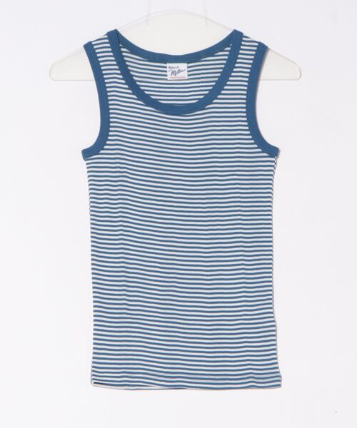 MILLER（ミラー）の「【Robert P. Miller】ロバート・ピー・ミラー パネルリブ コットン タンクトップ（タンクトップ・レディース・ホワイト/ライトグレー/ミント/ブラック/スモークピンク/ホワイト×ブラック/チャコールグレー/ブルー/レモンイエロー・FREE）」の16枚目の写真