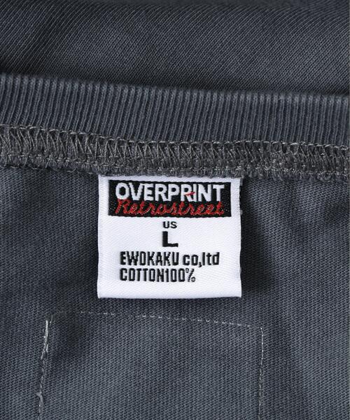 over print(オーバープリント)の「overprint/オーバープリント/naenano L/S Tee1(Tシャツ/カットソー・レディース・チャコールグレー/ブルー/ホワイト・L/M/XL)」の14枚目の写真