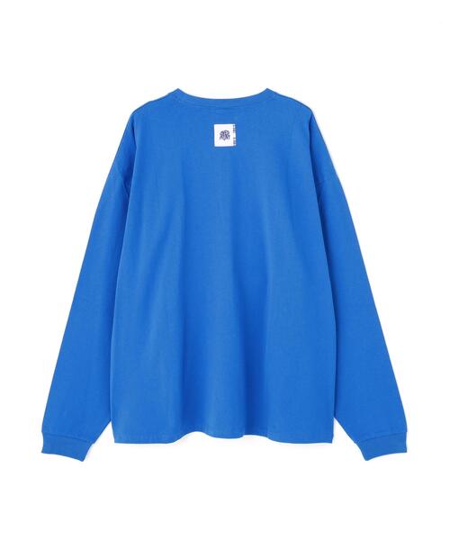 over print(オーバープリント)の「overprint/オーバープリント/naenano L/S Tee1(Tシャツ/カットソー・レディース・チャコールグレー/ブルー/ホワイト・L/M/XL)」の16枚目の写真