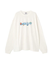 over print（オーバープリント）の「overprint/オーバープリント/naenano L/S Tee1（Tシャツ/カットソー）」